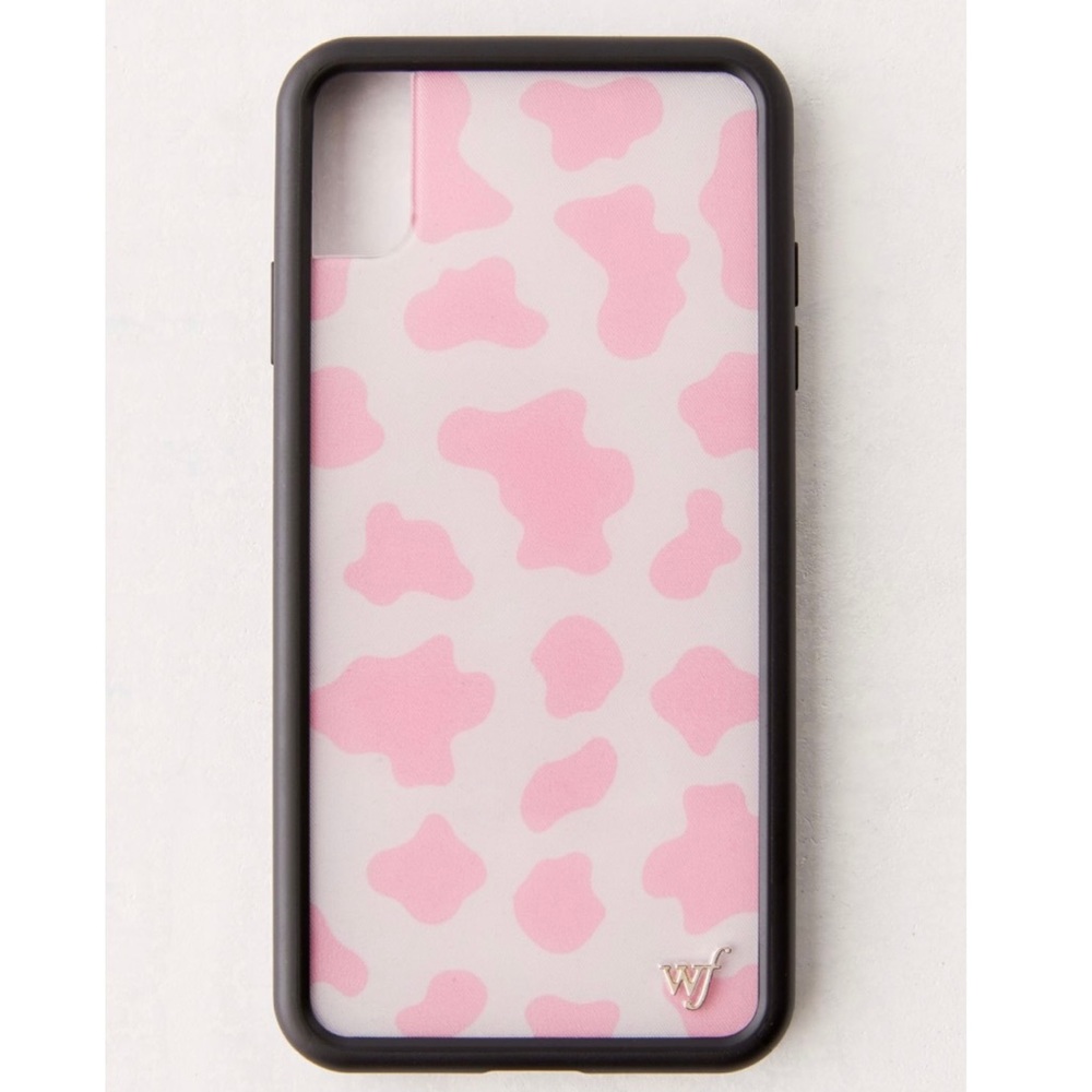 *BNWT* Wildflower Pink Cow Print iPhone Case XS Max